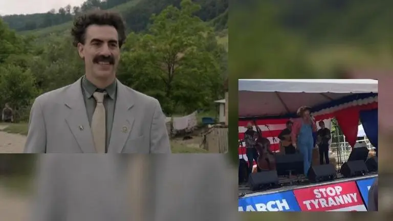 'Borat 2' actor Sacha Baron Cohen reveals he was forced to flee from an angry mob sacha baron cohen