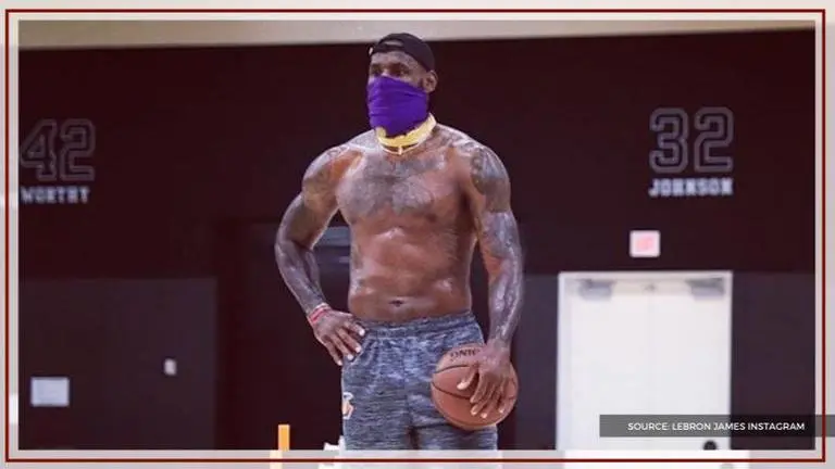 LeBron James says he's 'war ready', posts gym picture on IG with #RevengeSeasonContinues lebron james