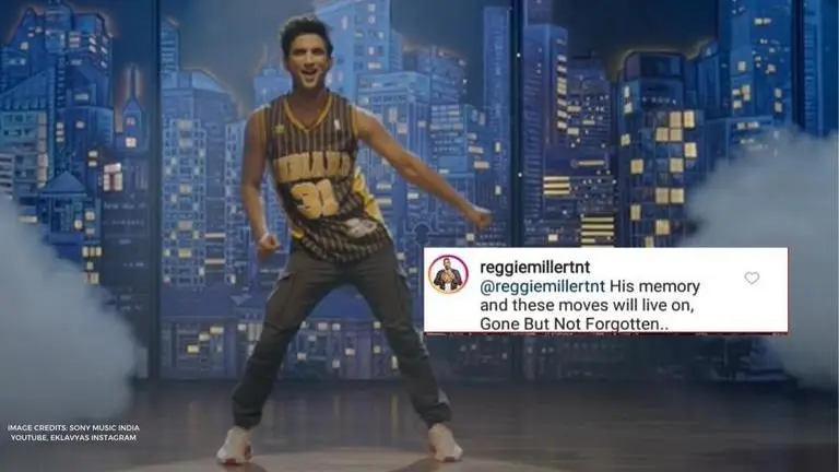Reggie Miller reacts to late actor Sushant Singh Rajput sporting his jersey in Dil Bechara reggie miller