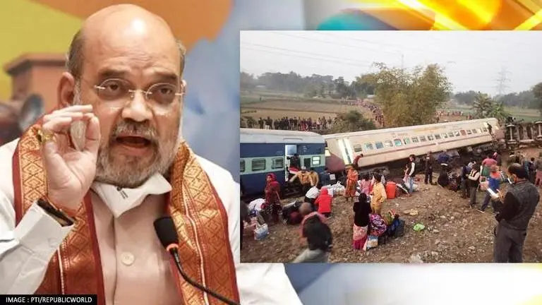 Amit Shah condoles Guwahati-Bikaner Express tragedy; prays for speedy recovery of injured Bikaner