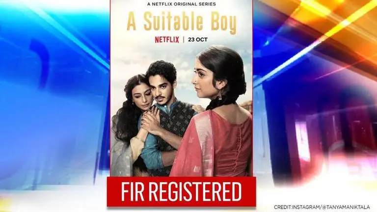 After 'Boycott Netflix', now 2 executives booked in MP over 'A Suitable Boy' kissing scene After 'Boycott Netflix', now 2 booked in MP over 'A Suitable Boy's controversial scene
