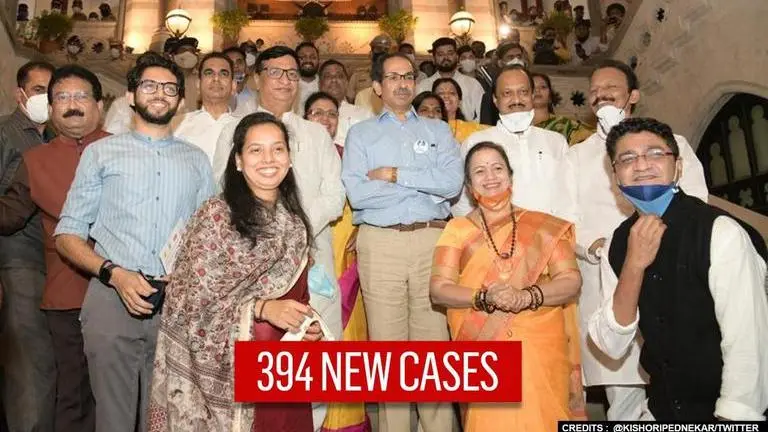 Mumbai sees 394 new COVID-19 cases & 7 deaths; city's case positivity rate at 11.14% Mumbai