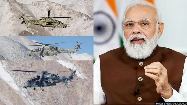 PM Modi to hand over HAL-made Light Combat Helicopters to IAF on November 19 PM Modi