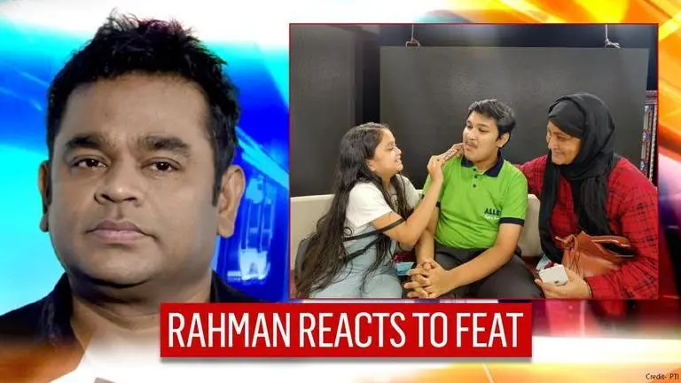 NEET topper Soyeb Aftab impresses AR Rahman, music composer expresses in 4 terms
