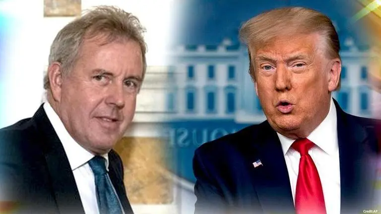 One arrested for leaking UK ambassador Kim Darroch's cables savaging Trump leadership UK ambassador