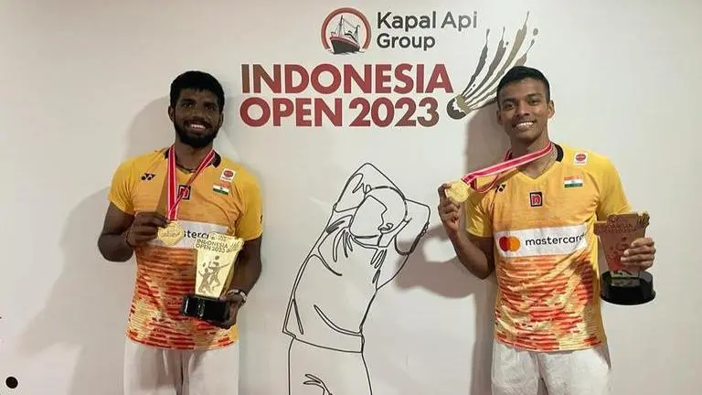 Chirag-Satwik continue huge climb in BWF Rankings, reach another historic milestone Chirag-Satwik, Indonesia Open 2023