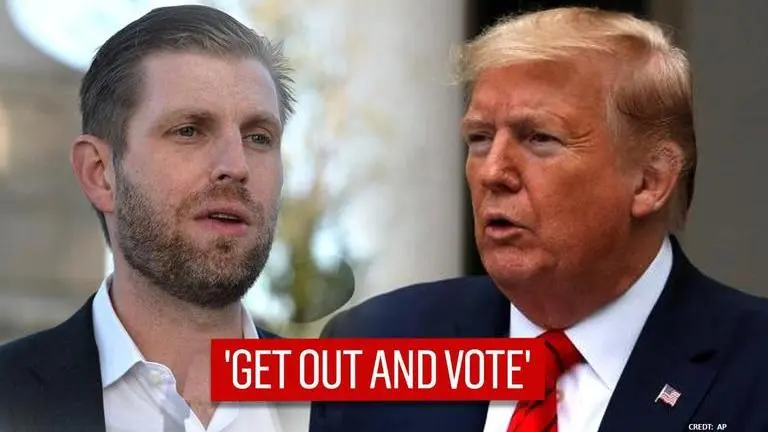 Trump's son asks people to vote a week after election; netizens say 'not every Tuesday' Trump