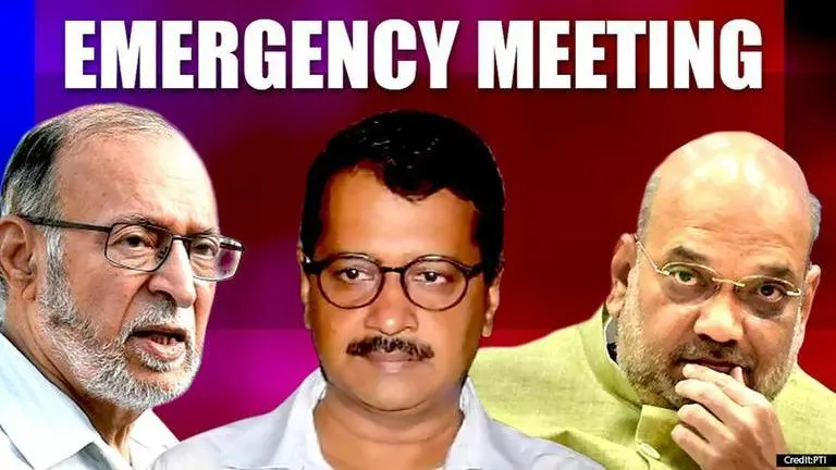 Home Minister Amit Shah, Delhi CM Kejriwal & Delhi L-G to hold meeting over Delhi violence Amit Shah