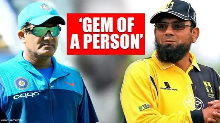 Saqlain Mushtaq lauds Anil Kumble for his help, calls him 'gem of a person'; Here's why Saqlain Mushtaq