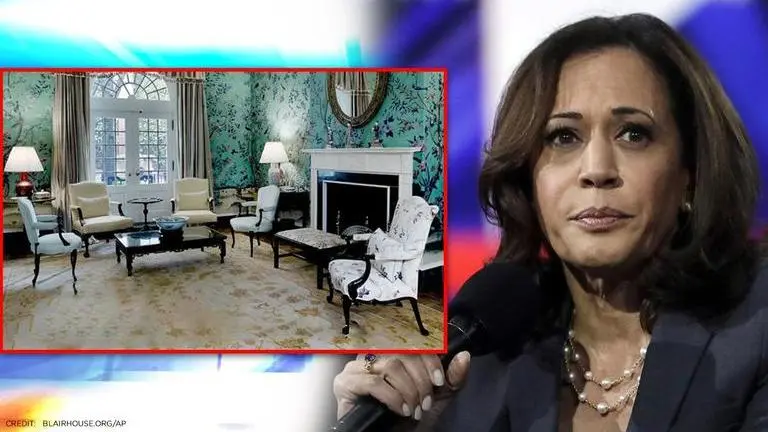 Kamala Harris resides in Blair House as official residence undergoes repairs Kamala Harris resides in Blair House as official residence undergoes repairs