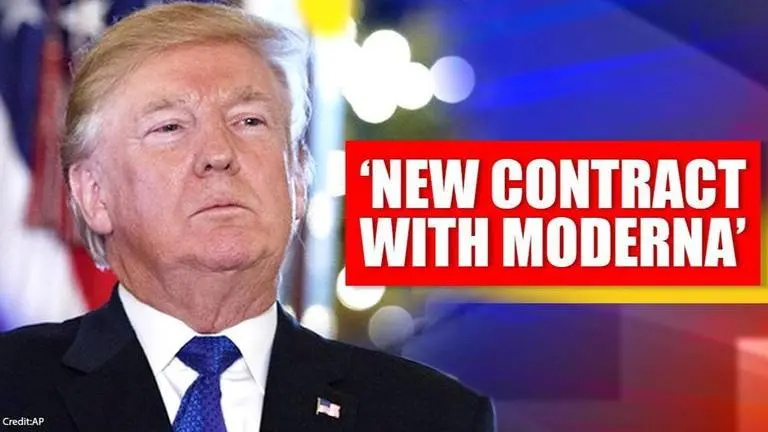 Trump administration signs $1.5 billion deal with Moderna for COVID-19 vaccine doses Trump administration signs $1.5 billion contract with Moderna for COVID-19 vaccine