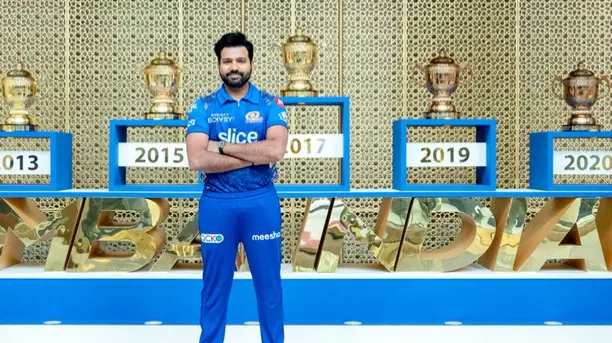 'There's a Reason I Won Five Trophies': Rohit Sharma’s Fearless Perspective on His IPL Achievements Rohit Sharma with IPL trophies