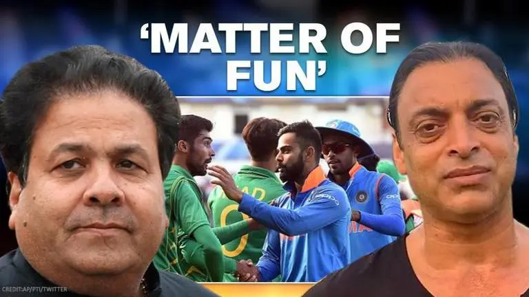 Rajeev Shukla snubs Shoaib Akhtar's 'comical' proposal of an India-Pak bilateral series Rajeev Shukla