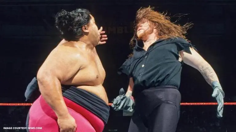 The Undertaker reveals story of accidentally setting Yokozuna on fire in real life Undertaker