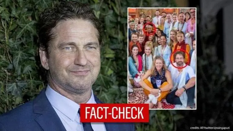 Gerard Butler 'embracing Hinduism' posts surface with moments of his 2019 India trip Gerard Butler 'embracing Hinduism' posts surface with moments of his 2019 India trip