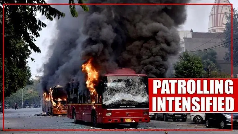 Anti-CAA protests: Patrolling intensified in Delhi in view of violence Delhi Police