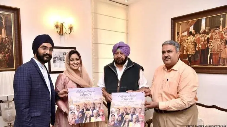 Punjab CM launches 'Shabad' sung by singer Harshdeep Kaur and team Punjab CM
