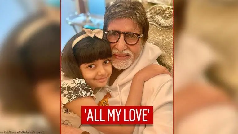 Amitabh Bachchan wishes Aaradhya on ninth birthday, shares collage of nine pics Amitabh Bachchan pens heart-melting birthday wishes for granddaughter Aaradhya