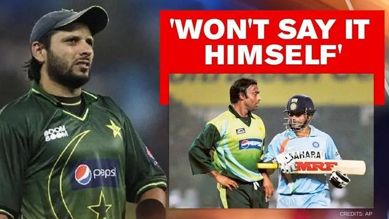 'Some spells pushed him on backfoot:' Afridi claims Tendulkar was 'scared' of Akhtar Sachin Tendulkar