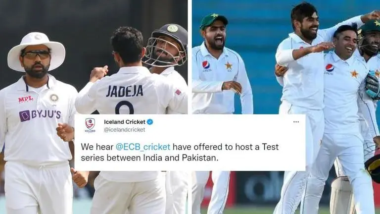 Iceland Cricket royally trolls ECB for offering to host India vs Pakistan test series Iceland Cricket, ECB, India vs Pakistan, IND vs PAK, England cricket, India vs Pakistan Test series, Iceland Cricket on India-Pakistan Test, Iceland