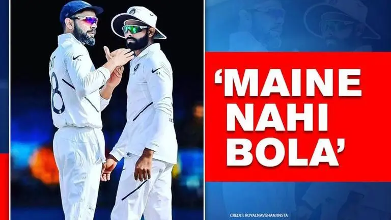 Virat Kohli, Ravindra Jadeja troll each other over their DRS habits; Check banter Virat Kohli