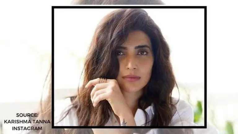 Karishma Tanna shares glimpse of her enjoying morning tea with 'Gazab Ka Hain Din' song Karishma Tanna