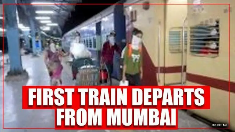 First among 200 special trains departs from Mumbai for Varanasi as Railways charges ahead special trains