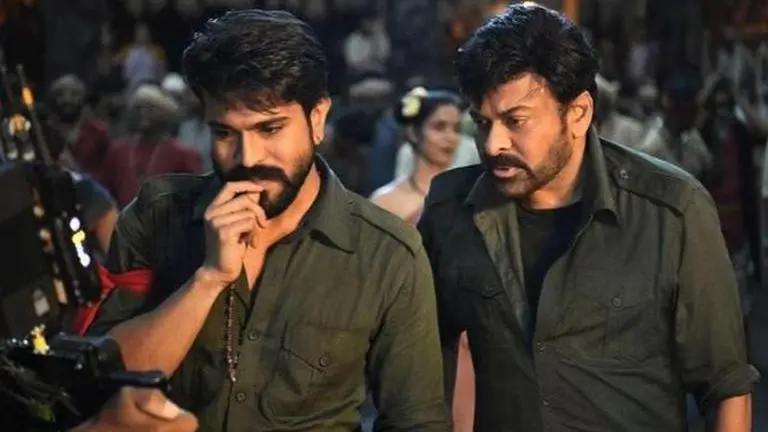'Acharya' Day 1 Box Office Collection: Chiranjeevi-Ram Charan starrer mints Rs 37.1 Cr Acharya, ram charan, chiranjeevi