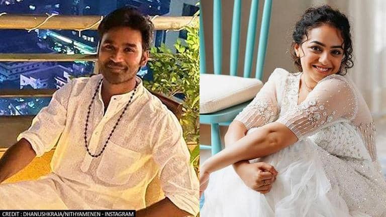 'Thiruchitrambalam' actors Dhanush and Nithya Menen dance in joy on ...