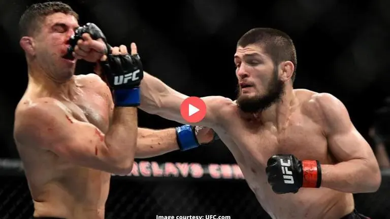 Khabib Nurmagomedov admits to cheating in wrestling contest; Watch video Khabib Nurmagomedov