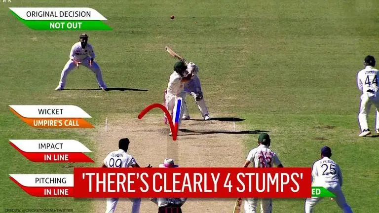 DRS blunder leaves fans in utter disbelief on Day 3 of SCG Test against Australia DRS