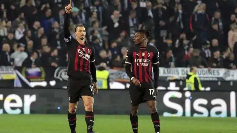 Zlatan Ibrahimovic becomes oldest Serie A scorer after penalty goal during Udinese vs AC Milan Zlatan Ibrahimovic becomes oldest Serie A scorer after penalty goal during Udinese vs AC Milan