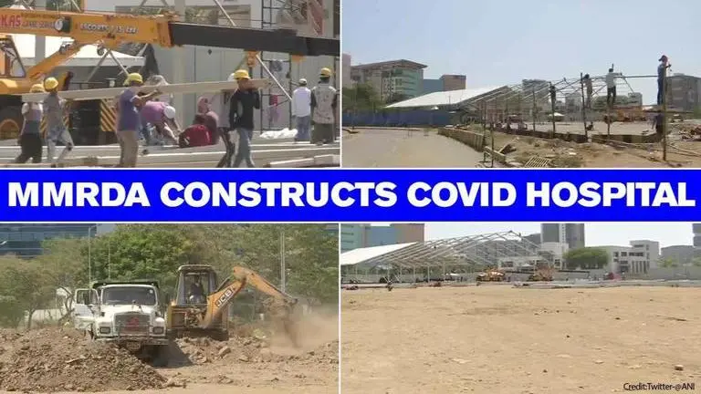 Maharashtra: MMRDA begins construction of 1000-bed COVID-19 hospital at BKC Maharashtra