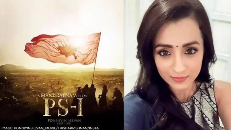 'Ponniyin Selvan 1': After Aishwarya Rai, makers unveil Trisha Krishnan's enchanting look Ponniyen Selvan 1, Trisha Krishnan
