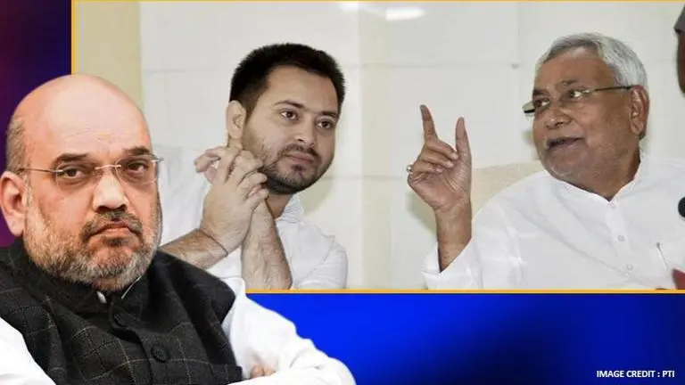 RJD leader Tejashwi Yadav slams CM Nitish for sharing stage with his 'mahboob' Amit Shah