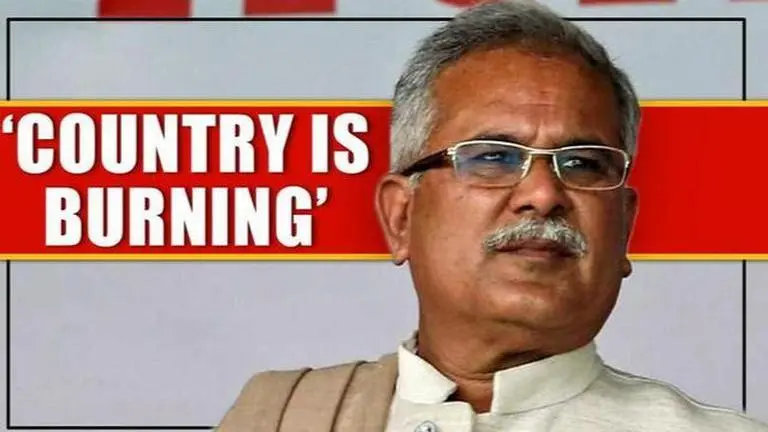 Bhupesh Baghel lashes out at BJP-led central govt over CAA and NRC Bhupesh