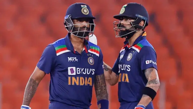 Suryakumar Yadav and Virat Kohli