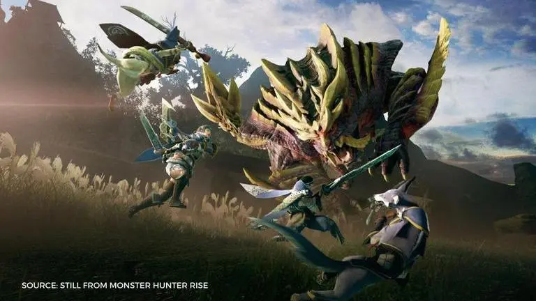 Image Source: Still from Monster Hunter RiseĀ