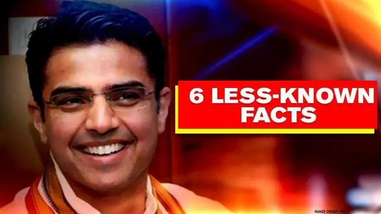 Sachin Pilot: From Companies Act to joining Territorial Army, did you know these 6 facts? Sachin Pilot