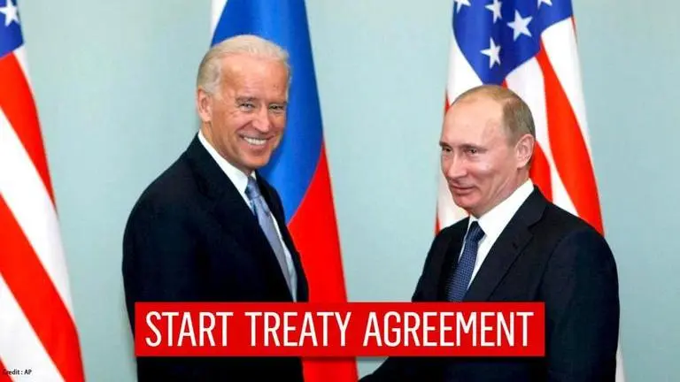 Joe Biden and Vladimir Putin agree to extend 'New START' nuclear arms treaty Joe Biden