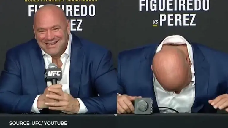 Dana White’s priceless reaction on absurd Tyson vs Jones rule: 'There's no knockouts?' dana white