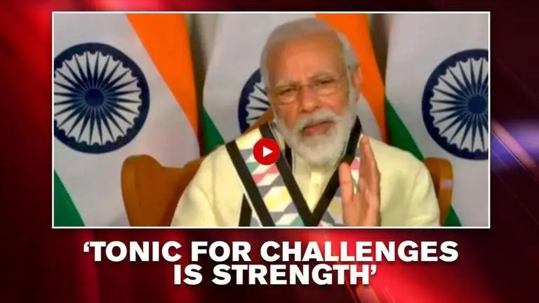 PM Modi eyes 'big turning point' for India despite many Covid-time challenges; lists them ICC