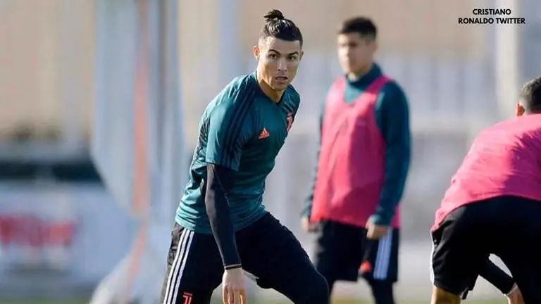 Cristiano Ronaldo returns to Juventus training after mother's health problem Cristiano Ronaldo