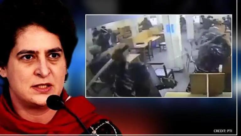 Congress' Priyanka Vadra slams Centre over Jamia's Dec 15 CCTV footage BJP
