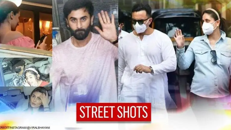 Kareena Kapoor flaunts baby bump with Saif Ali Khan; Ranbir parties with Alia & family Kareena Kapoor flaunts baby bump with Saif Ali Khan; Ranbir parties with Alia & family