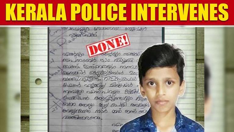 Kerala Police helps retract bicycle of 10-year-old after written ...