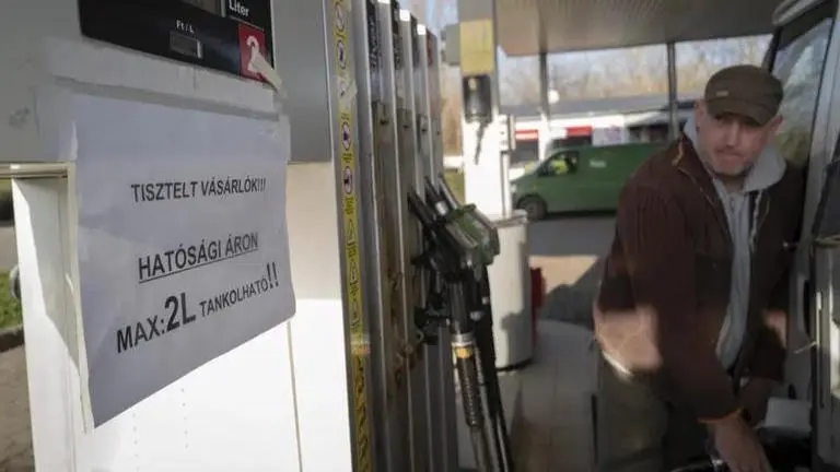 Hungarian filling stations running out of price-capped fuel