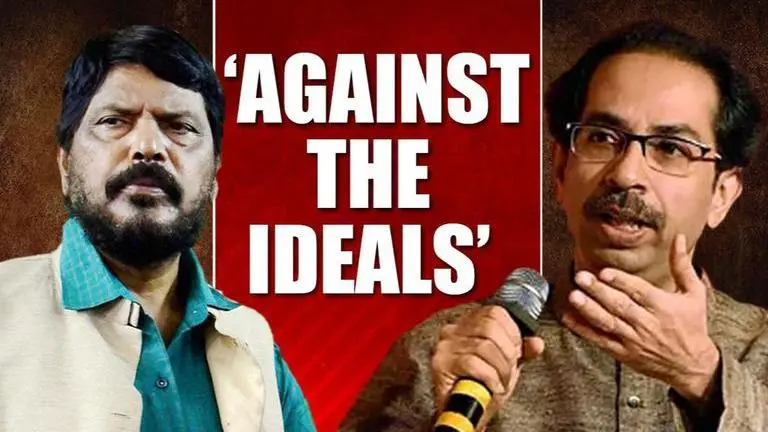 Maharashtra| 'Shiv Sena tie-up with NCP-Cong against Balasaheb's ideals': Ramdas Athawale maharashtra