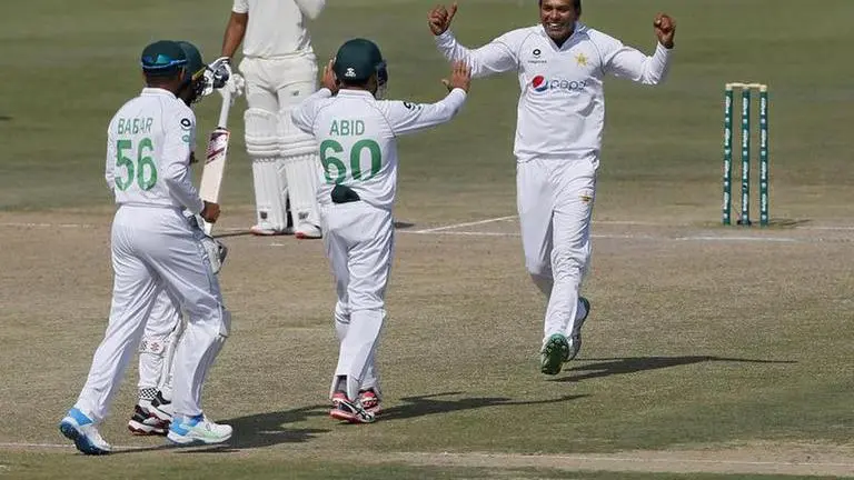 Pakistan on track to win 1st test after spinning out SAfrica