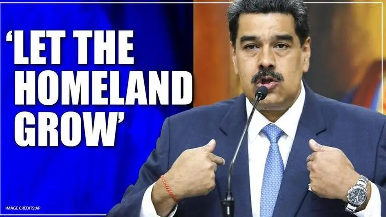 Venezuelan President says every women should have '6 children' to boost country's growth venezuelan president